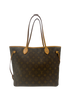 Neverfull, 790&euro;, Bolso, Beige/Marrón, Canvas - General, Vista frontal